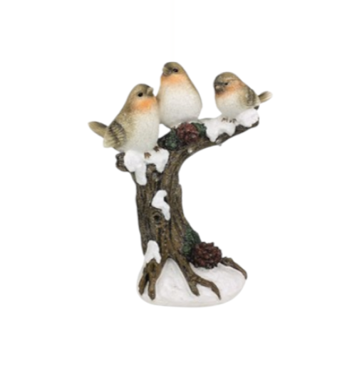 LED Robin Tree - 27cm