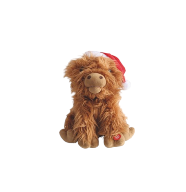 Singing And Dancing Highland Cow