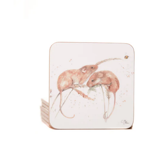 'The Field' Field Mice Coasters (4)