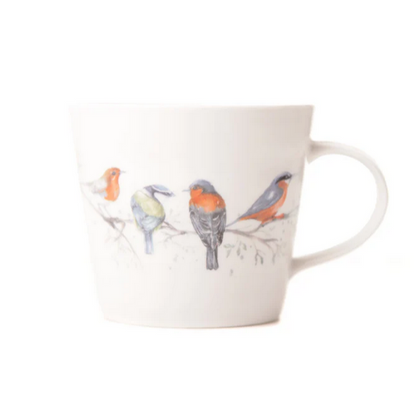 'The Lookout' British Birds China Mug