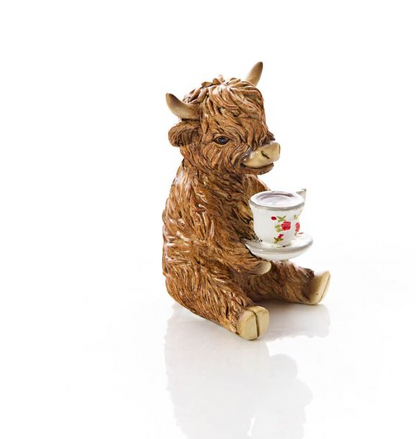 Teacup Highland Cow Ornament