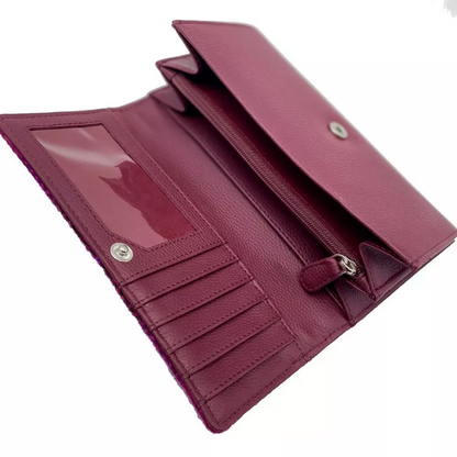 Maccessori_LadiesEnvelopePurse_PurpleCheck