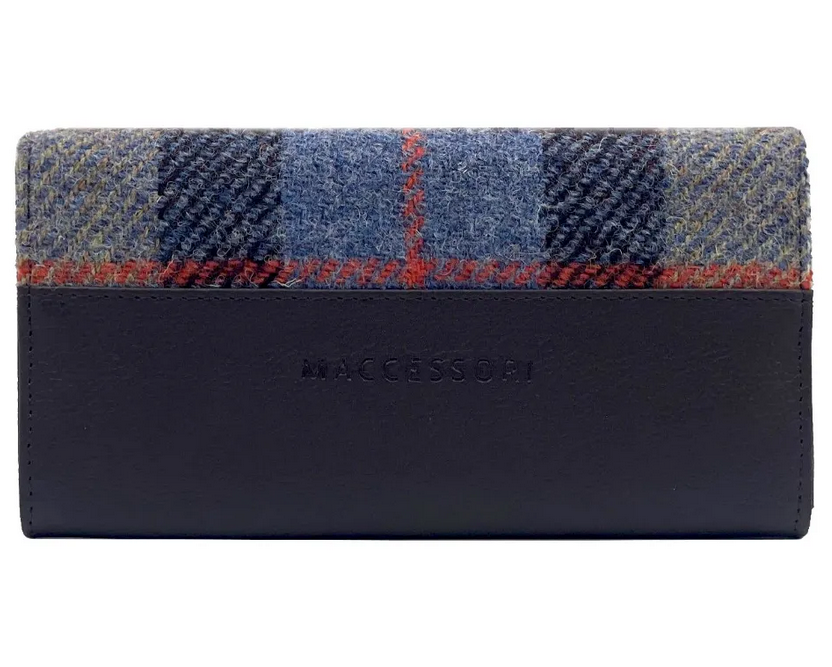 Maccessori_LadiesEnvelopePurse_BlueBrown