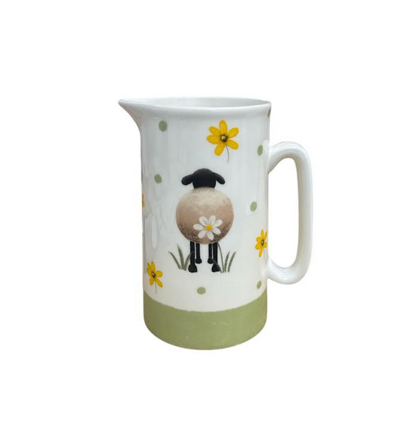 Sheep & Daisy Large Jug
