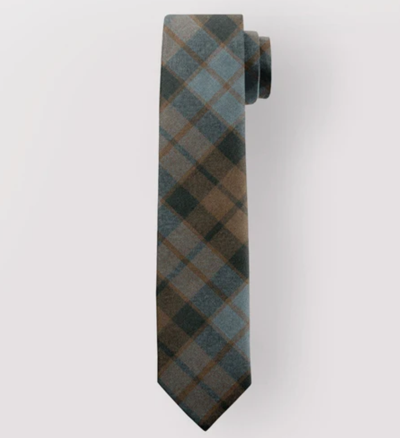 Tartan Neck Tie - Mackay Weathered