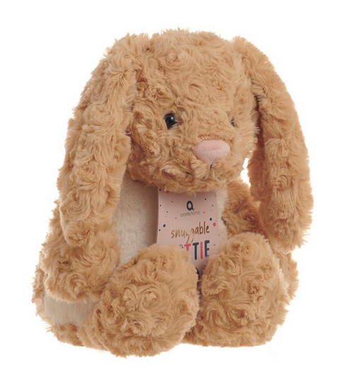Beige Bunny Snuggable Hottie