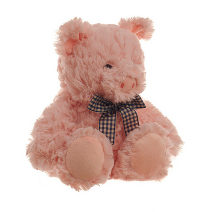 Pig With Bow Tie Snuggable Hottie
