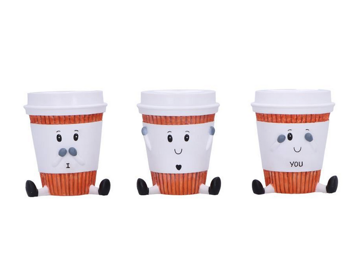 Three Wise Coffee Cups