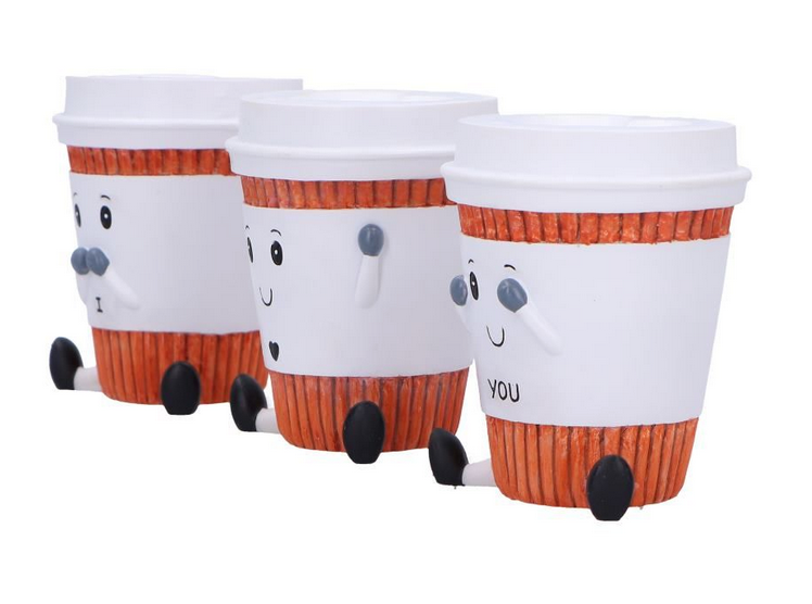 Three Wise Coffee Cups