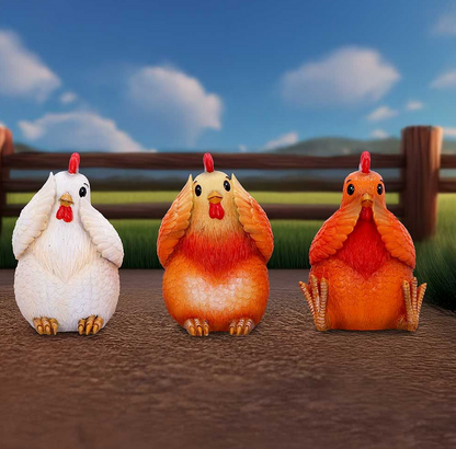 Three Wise Hens