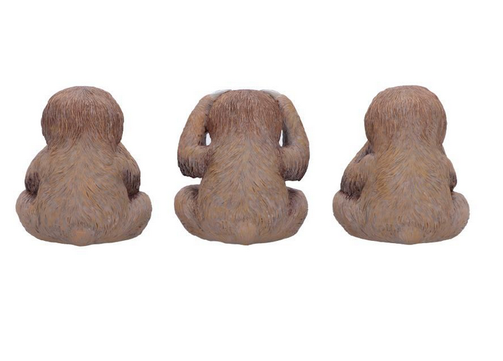 Three Wise Sloths