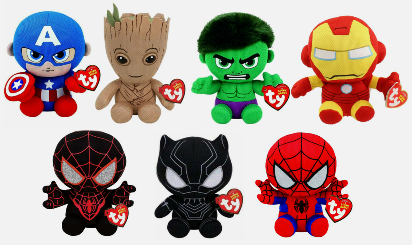 TY Marvel - Beanie Babies
