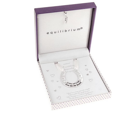 To Have And to Hold Wedding Horseshoe