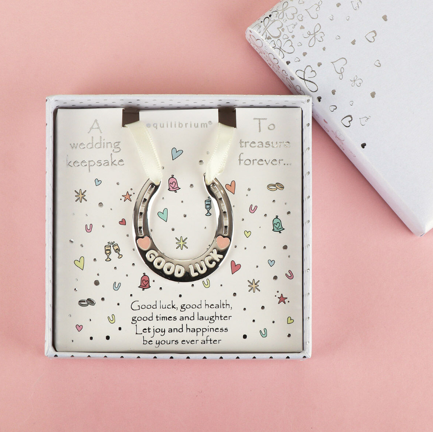 Good Luck Wedding Horseshoe