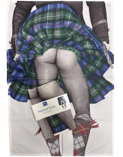 Highland Swing Cotton Tea Towel