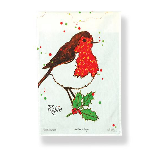 Robin Tea Towel