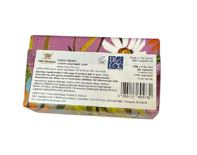 Scottish Soap Bar -  Forest Orchid