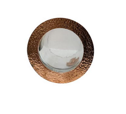 Copper Plated Scottish Thistle Tumbler