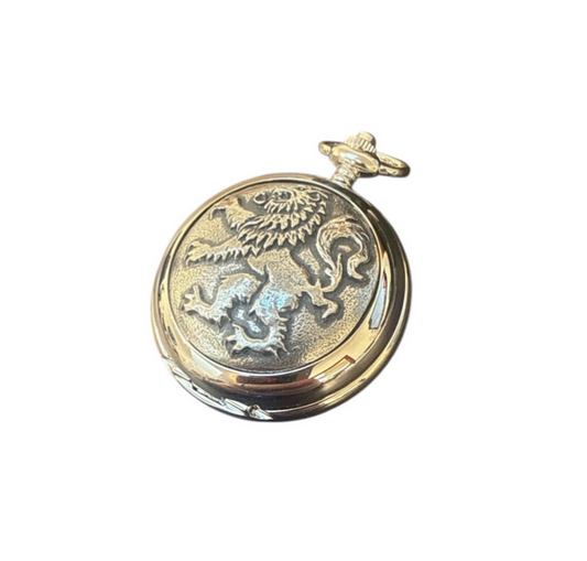 Matt Celtic Knot Mechanical Pocket Watch