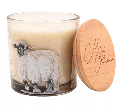 Soft Cotton & Cashmere Sheep Candle