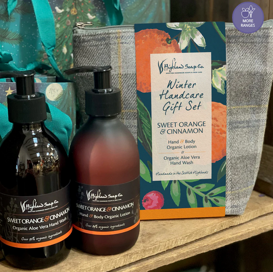 Highland Soap - Sweet Orange & Cinnamon Hand Care Gift Set