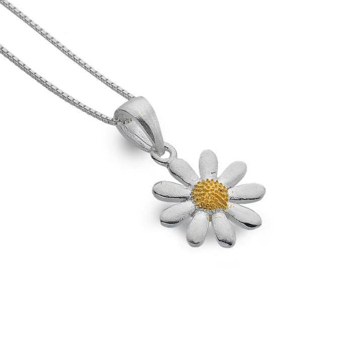 Daisy Domed Centre Necklace