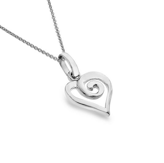 Spiral Heart Necklace