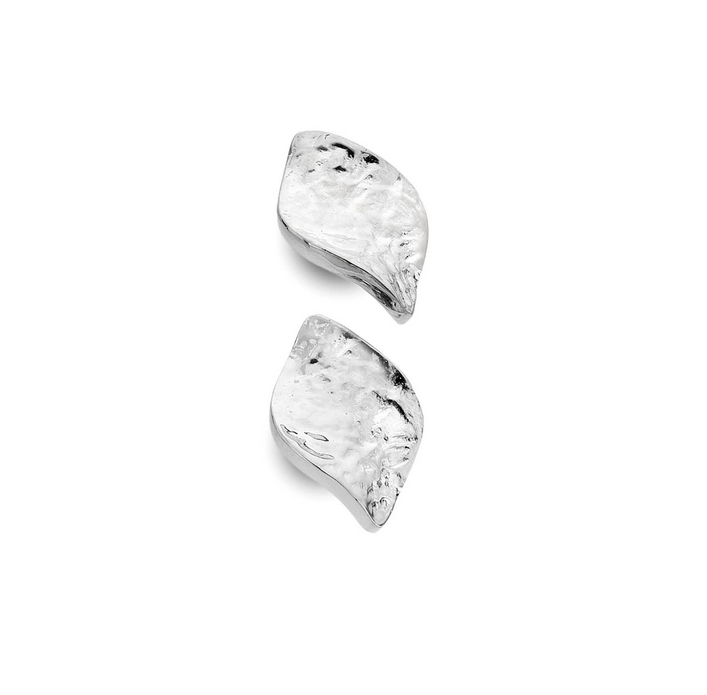Textured Twist Stud Earrings