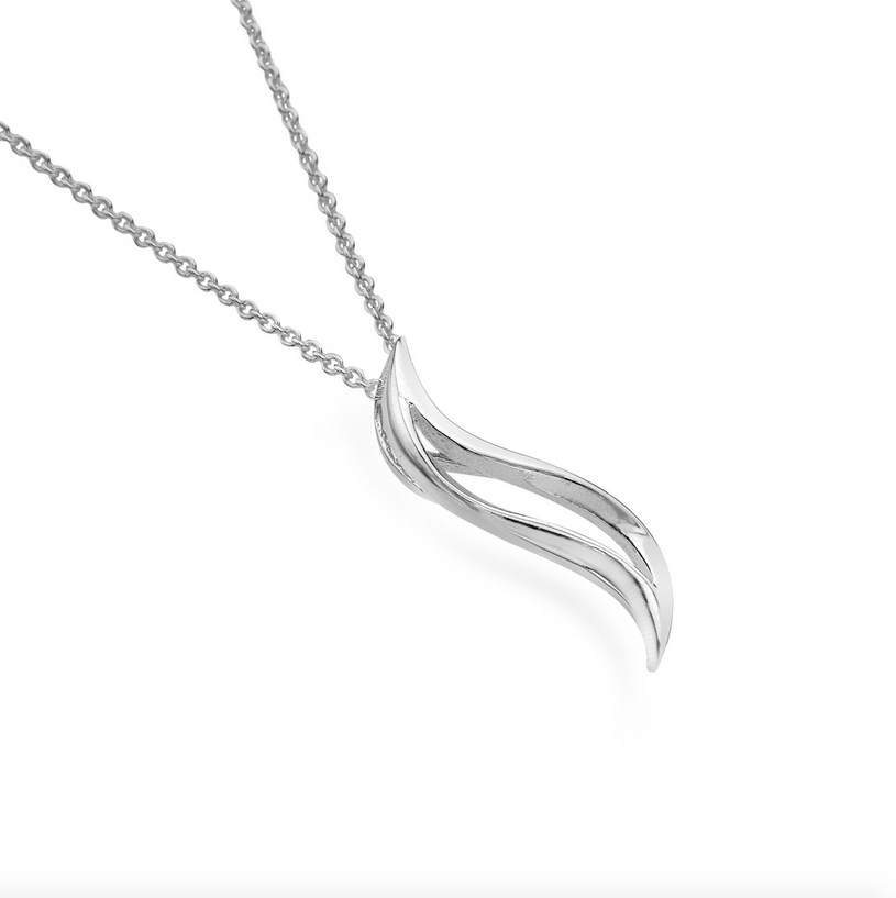 Double Wave Necklace