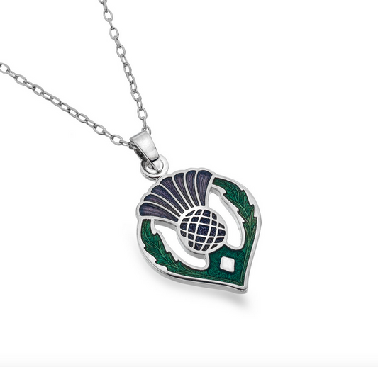 Scottish Thistle Necklace