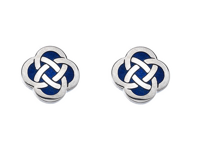 Scottish Celtic Knot Stud Earrings