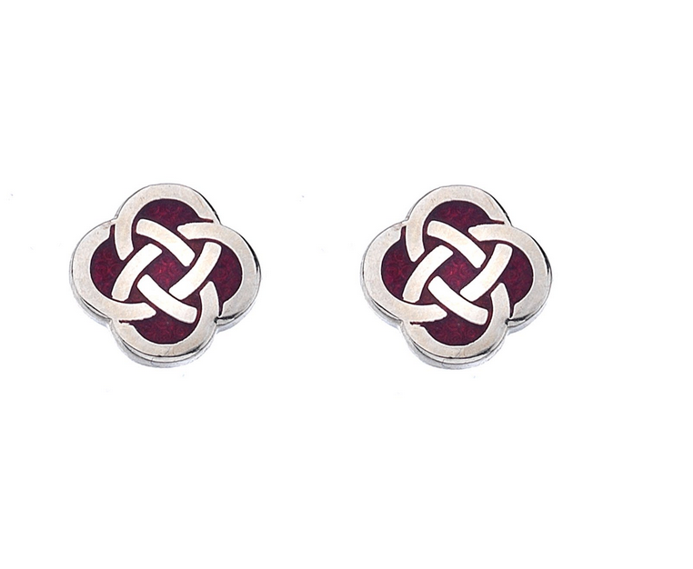 Seagems_CelticKnotStud_7638R