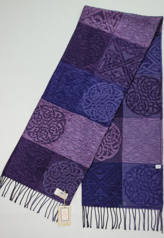 Celtic Knot Skye Jacquard Wool Wrap