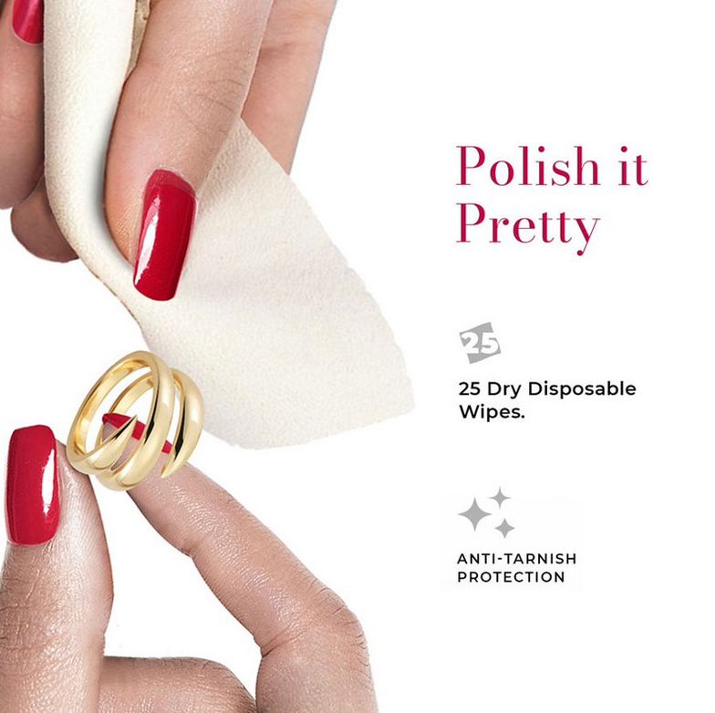 Connoisseurs Jewellery Wipes