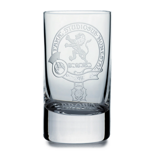 Dram Tot Shot Glass - Brown