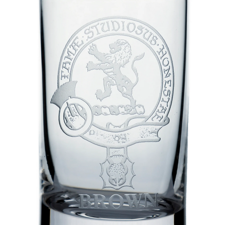 Dram Tot Shot Glass - Brown