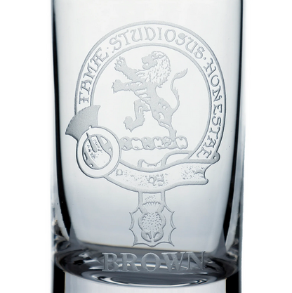 Dram Tot Shot Glass - Brown