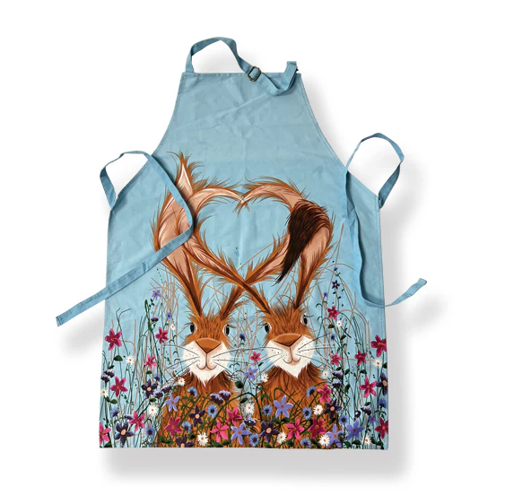 Hares In Love Apron