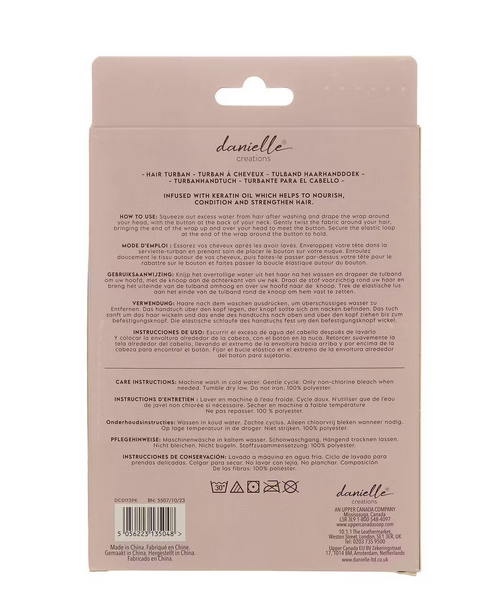 Keratin Oil Hair Turban