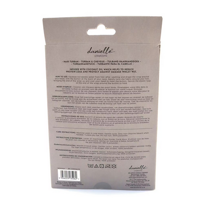 Coconut Oil Hair Turban