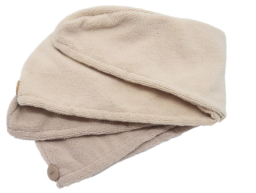 Twin Pack Beige Hair Turban