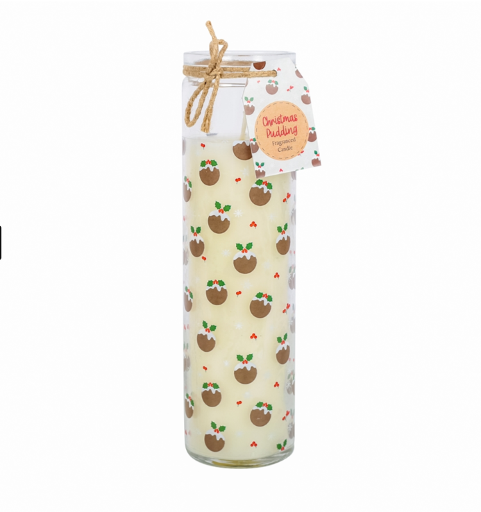 Christmas Pudding Advent Candle