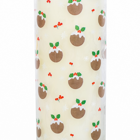 Christmas Pudding Advent Candle