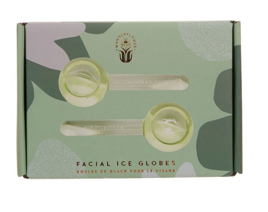 Set Of 2 Facial Ice Globes