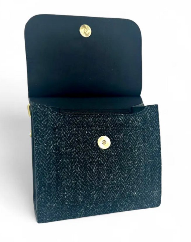 Charcoal Medium Satchel Bag