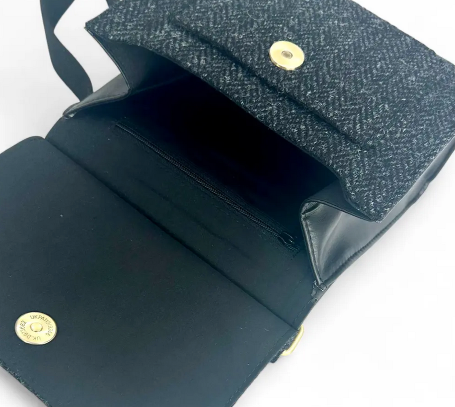 Charcoal Medium Satchel Bag