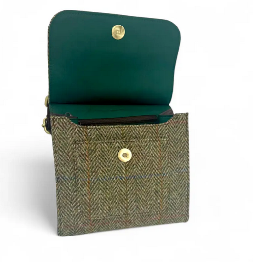 Country Green  Medium Satchel Bag
