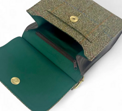 Country Green  Medium Satchel Bag