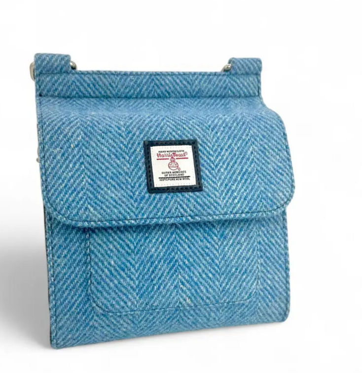 Sky Blue Medium Satchel Bag
