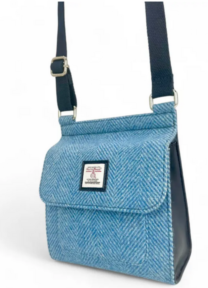 Sky Blue Medium Satchel Bag